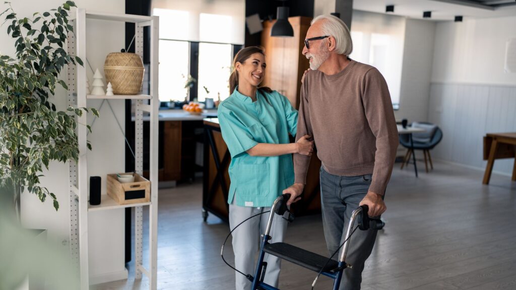 Assisted living facilities offering care assisted living with social activities and medical support.