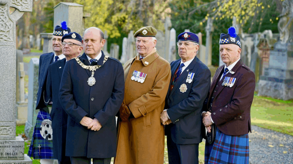 Veteran receiving professional home care in a comfortable setting