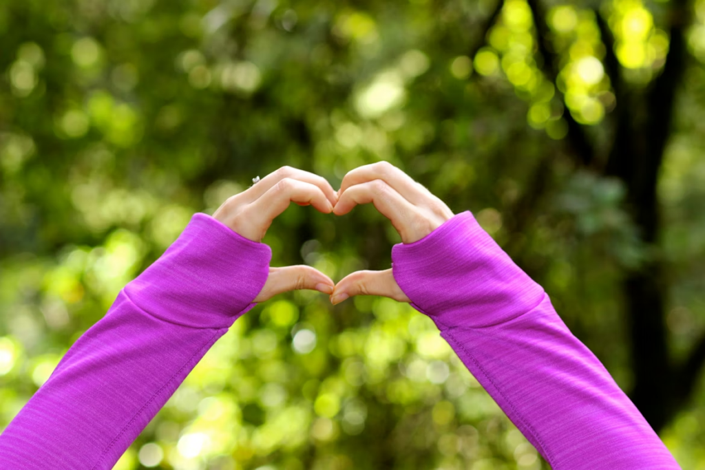 family supporting elderly parent during heart recovery at home