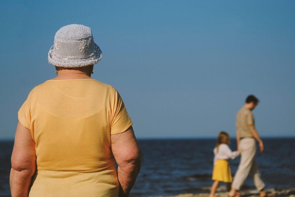 Early signs of dementia in elderly woman forgetting daily tasks at home