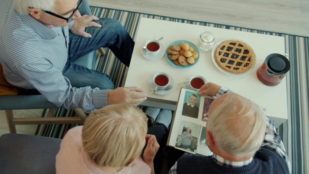 Senior woman aging in place Indiana with non-medical home care support