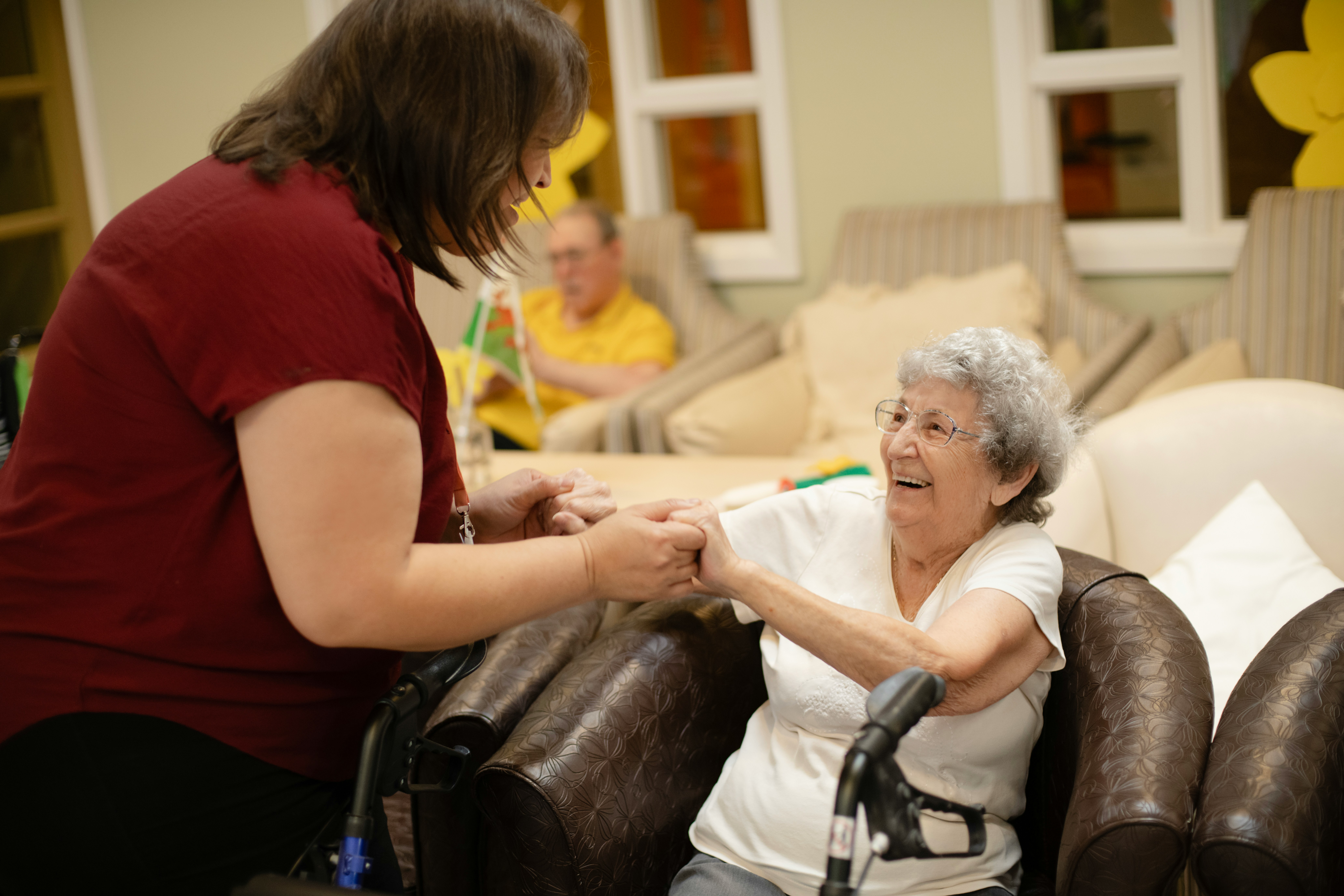 Home care agency Indianapolis staff matching caregiver to senior's needs